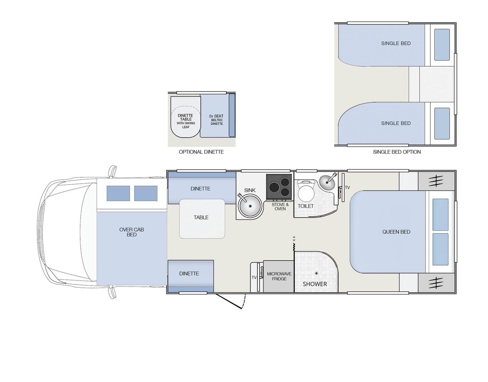 2021 WINNEBAGO (APOLLO) Iluka Iveco 4 Berth