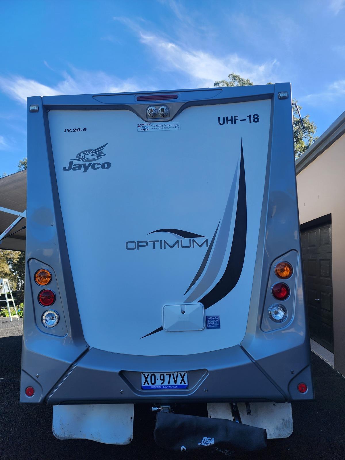 2015 JAYCO OPTIMUM MOTORHOME